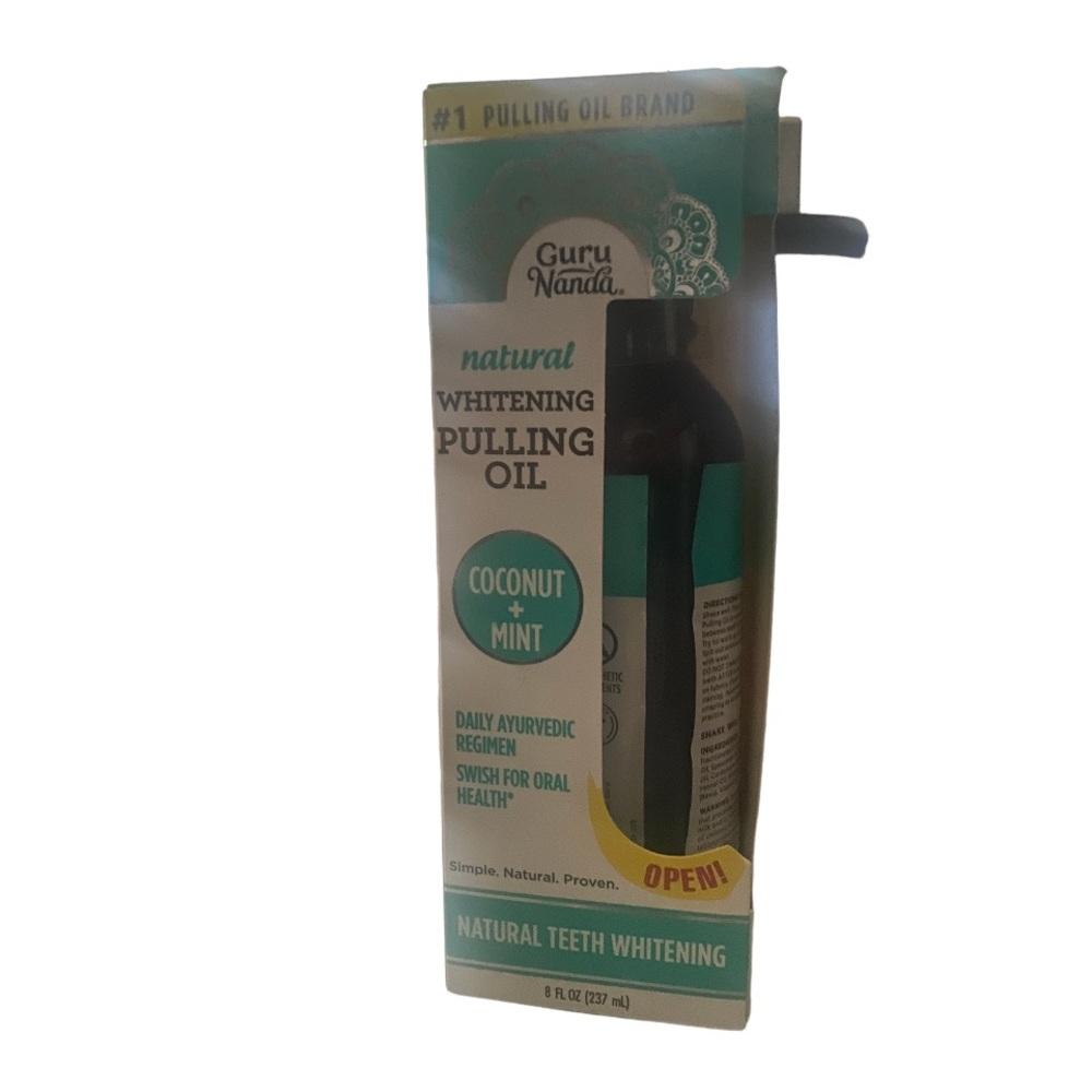 Guru Nanda qty 2 Daily Ayurvedic Swish for Oral Health Natural Teeth Whitening